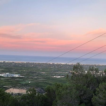 Vila Gaudir La Mar - Casa En Tossal Gros La Font D'En Carros Castillo del Reboller Exteriér fotografie