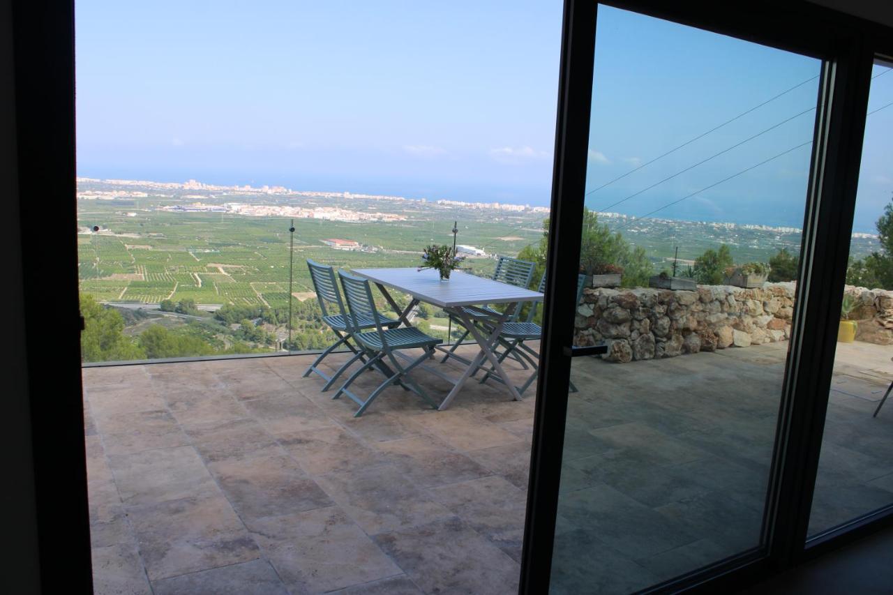 Vila Gaudir La Mar - Casa En Tossal Gros La Font D'En Carros Castillo del Reboller Exteriér fotografie