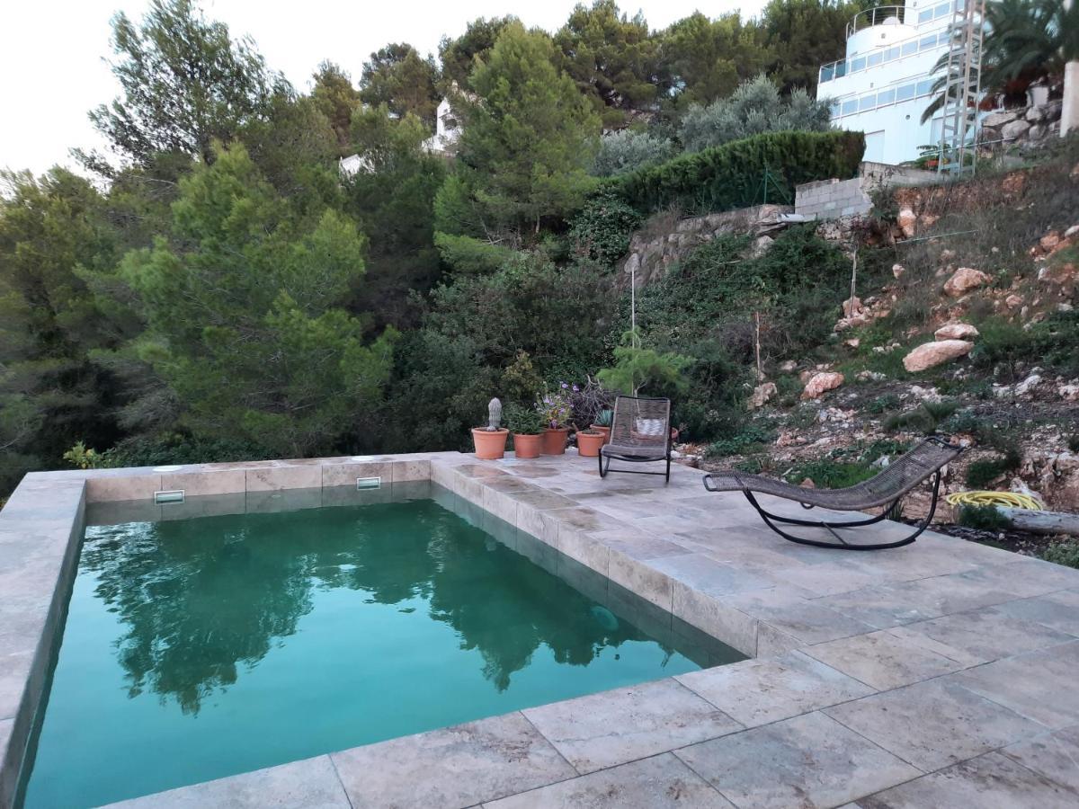 Vila Gaudir La Mar - Casa En Tossal Gros La Font D'En Carros Castillo del Reboller Exteriér fotografie