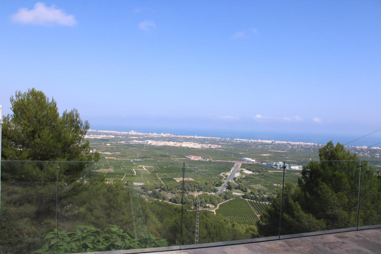Vila Gaudir La Mar - Casa En Tossal Gros La Font D'En Carros Castillo del Reboller Exteriér fotografie