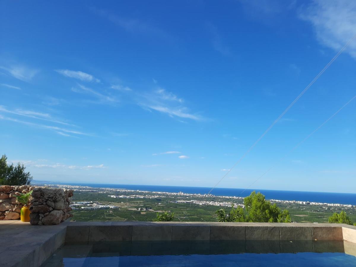 Vila Gaudir La Mar - Casa En Tossal Gros La Font D'En Carros Castillo del Reboller Exteriér fotografie